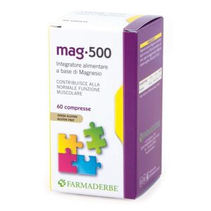 Farmaderbe Srl MAGNESIO 500 60CPR FDR