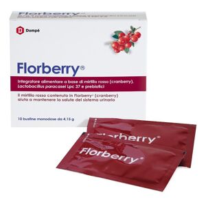 Dompe' Farmaceutici Spa Florberry - Integratore alimentare 10 bustine