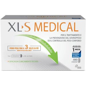 Perrigo XL-S Medical Liposinol 180 Compresse - Integratore per il Controllo del Peso con Liposinol