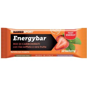 Named Sport - Energybar 35g Gusto Fragola - Barretta Energetica per Performance Ottimali