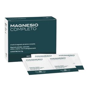 Bios Line Spa Principium Magnesio Completo 32 Bustine - Integratore di Magnesio da 4 Fonti Diverse