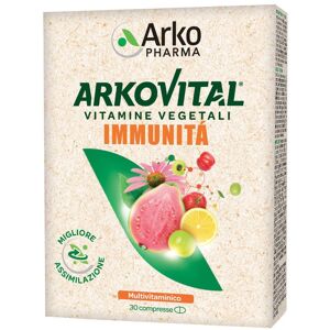 Arkofarm Srl Arkovital Immunità 30 Compresse - Integratore Alimentare per Difese Immunitarie