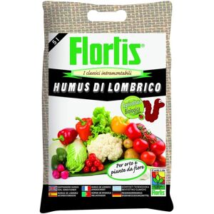 FLORTIS Humus di lombrico polvere  5 L