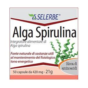 Biodue Spa Selerbe Spirulina Alga 50cps