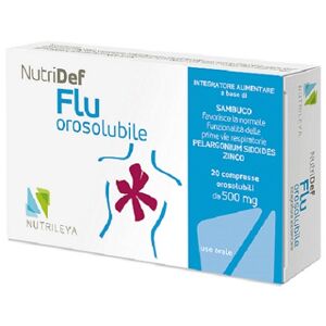 Nutrileya Srl Nutridef Flu Orosolubile 20cpr