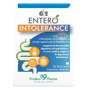 Prodeco Pharma Srl Gse Entero Intolerance 20stick