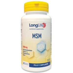 longlife msm 1000 mg 60 tavolette