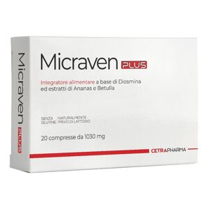 Cetra Pharma Micraven Plus 20 Cpr 1030mg