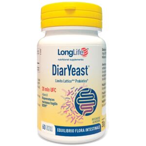 Longlife Diaryeast 60cps Veg