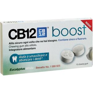 Meda Pharma Spa Cb12 Boost Eucal White 10 Chew