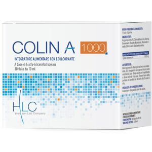 Horizon Lab Company Srl Colin A 1000 30 Fiale Da 10 Ml- Integratore Per La Memoria E Le Funzioni Cognitive