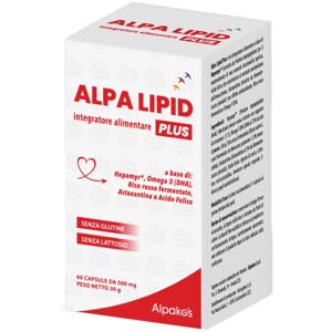 Alpakos Srl Alpa Lipid Plus 60cps