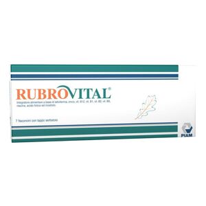 Piam Farmaceutici Rubrovital 7 Flaconcini