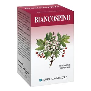 SPECCHIASOL Srl Specchiasol Biancospino Erbe Integratore Alimentare 80 Capsule