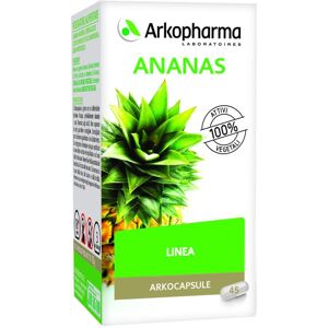 ARKOFARM Srl Arkocapsule  Drenante Snellente Ananas Integratore Alimentare 45 Capsule