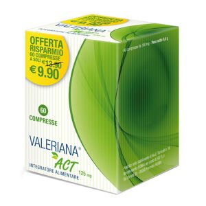 F&F Srl Valeriana Act Integratore Alimentare 60 Compresse