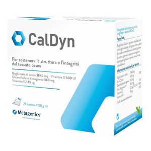 METAGENICS BELGIUM Metagenic  Vitamine e Minerali CalDyn Integratore Alimentare 21 Bustine