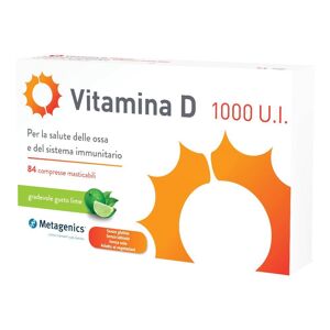 METAGENICS BELGIUM bvba Metagenics Vitamina D 1000 U.I. 84 Compresse
