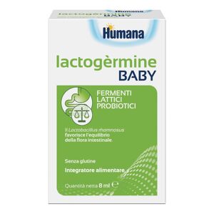 HUMANA ITALIA SpA Lactogermine Baby Gocce Integratore Alimentare 7,5 g