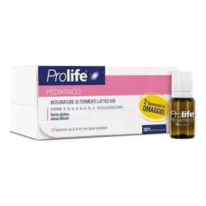 ZETA FARMACEUTICI SpA Prolife Pediatrico 12 flaconcini da 8ml Integratore Alimentare