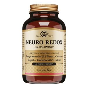 SOLGAR ITALIA Solgar Neuro Redox 60 capsule - Integratore per il sistema nervoso