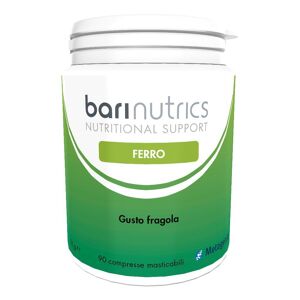 METAGENICS BELGIUM Barinutrics Ferro integratore di ferro vegano gusto fragola 90 compresse
