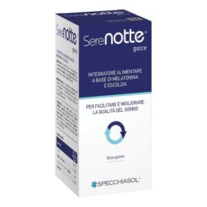 SPECCHIASOL Srl Serenotte Gocce Integratore per il sonno 20 ml