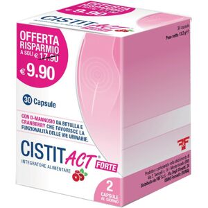 F&F Srl Cistit act forte 30 capsule