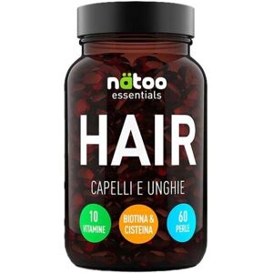 Natoo Essentials Hair Capelli e Unghie 60 cps