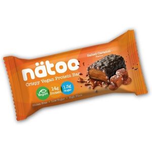 Natoo Crispy Vegan Protein Bar Caramello Salato 50g