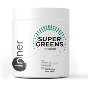 Net Integratori Inner Super Greens + Probiotici Integratore Antiossidante 200 gr