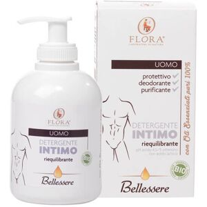 Flora Detergente intimo uomo - deodorante - bio - 250 ml