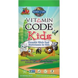 Garden Of Life Kids - multivitaminico dal cibo per bambini - 60 orsetti masticabili