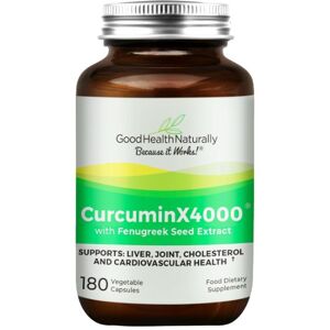 Good Health Naturally Curcumina - curcumin X4000 - 180 caps