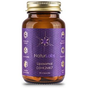 NaturLabs Vitamina D3+K2 (MK7) liposomiale dal lichene - 30 caps