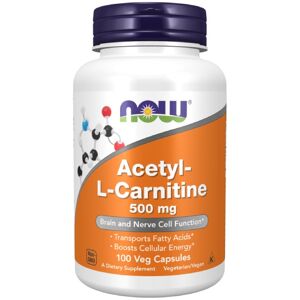 NOW Foods Acetyl-l-carnitine - 500mg - 100 vcaps