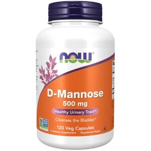 NOW Foods D-mannosio - 500mg - 120 veg caps