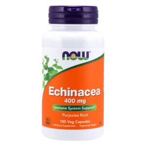 NOW Foods Echinacea - 400mg - 100 vcaps