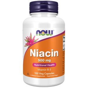 NOW Foods Niacina - Vitamina B3 - 100 caps