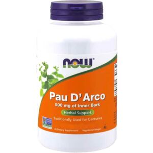 NOW Foods Pau d arco - 500mg - 100 vcaps