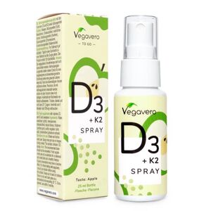 Vegavero Vitamina D3 e K2 - spray - 25ml