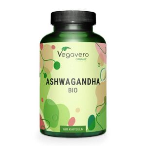 Vegavero Ashwagandha - Bio - 180 caps