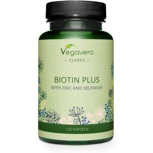 Vegavero Biotina plus con zinco e selenio - 120 caps