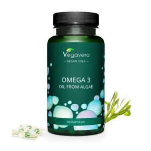 Vegavero Omega 3 da olio di alghe - 90 caps