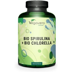 Vegavero Spirulina + Chlorella - bio - 240 caps