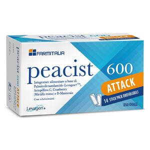 Farmitalia Peacist 600 Attack 14 Bustine