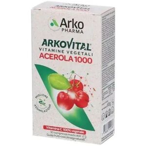 Arkofarm Acerola masticabile arkovital integratore 30 compresse