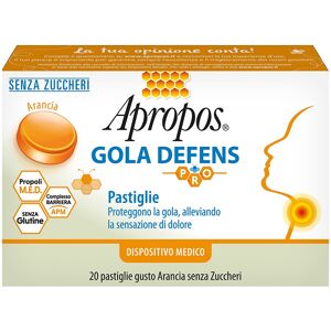 Desa Pharma Apropos Gola Defens Pro 20 pastiglie Arancia Senza Zuccheri