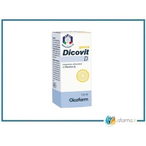 Dicofarm Dicovit d vitamina d3gocce 7,5ml