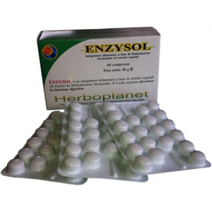 Herboplanet Enzysol Enzimi Digestivi 60 compresse